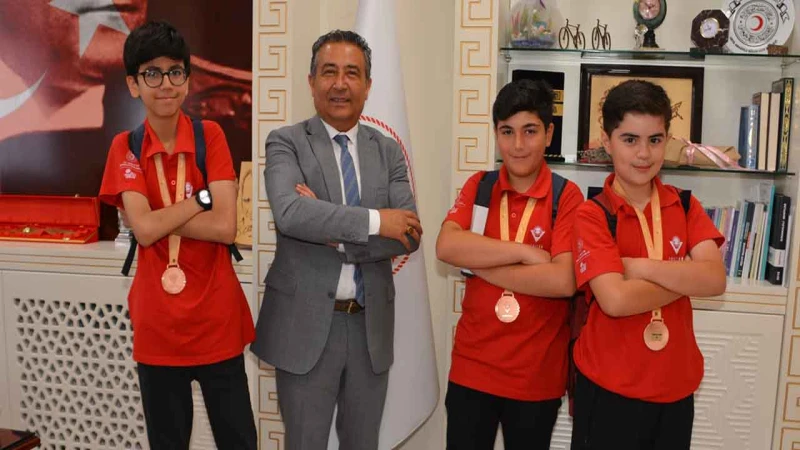 TÜBİTAK şampiyonları ödüllendirildi