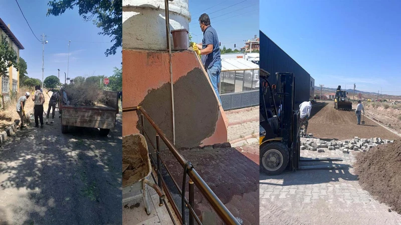 Balışeyh’te altyapı ve üstyapı sorunları gideriliyor
