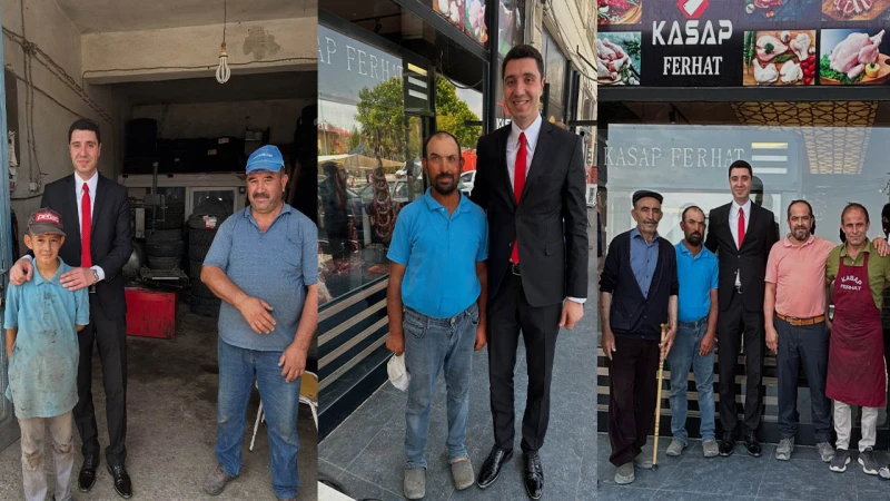 Kaymakam Ergin, Karakeçili’ye veda ediyor