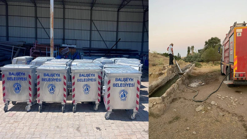 Balışeyh’te altyapı ve çevre düzenlemeleri hız kesmiyor