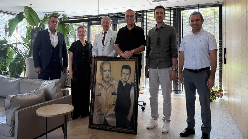 Mehmet Uzelli İlkokulu’ndan Recep Uzelli’ye anlamlı ziyaret