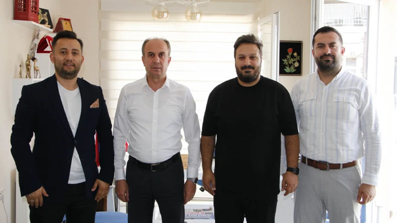 Akyüz’den Kırıkkale FK Başkanı Yahşi’ye hayırlı olsun ziyareti