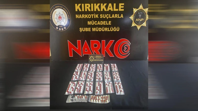 Kırıkkale'de uyuşturucu operasyonu