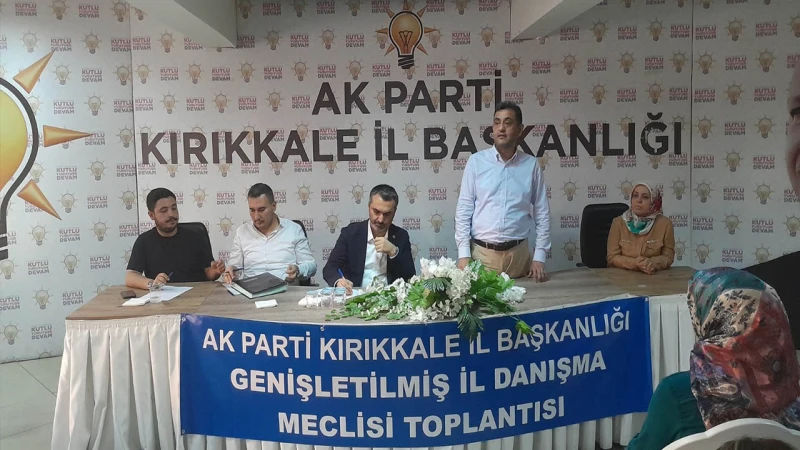 AK Parti’den istişare toplantısı