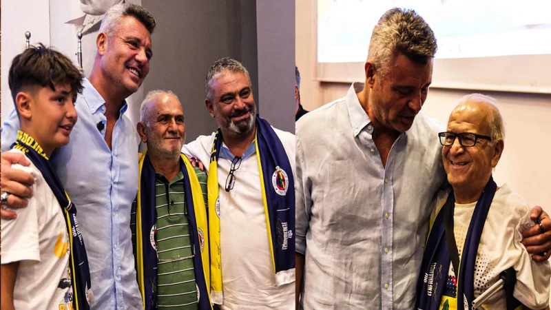 Sadettin Saran, Fenerbahçelilerle buluştu
