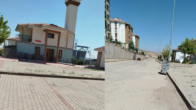 Keskin’de TOKİ çevresi temizlendi