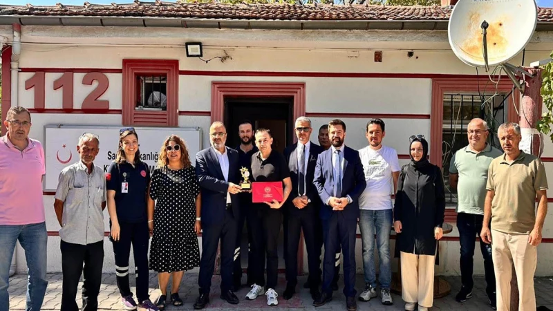 Irmak istasyonu 112’nin yıldızı oldu