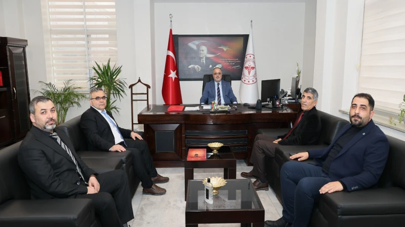 Başkan Yüksel ve heyetinden Polat’a anlamlı ziyaret