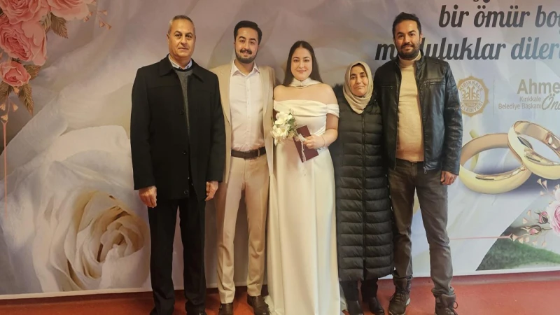 Ünsal ve Timur ailelerinin mutlu günü: 14 Şubat’ta ‘evet’ dediler