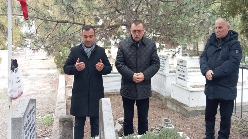 MHP teşkilatı Ülkücü şehit İbrahim Yıldırım’ı dualarla andı